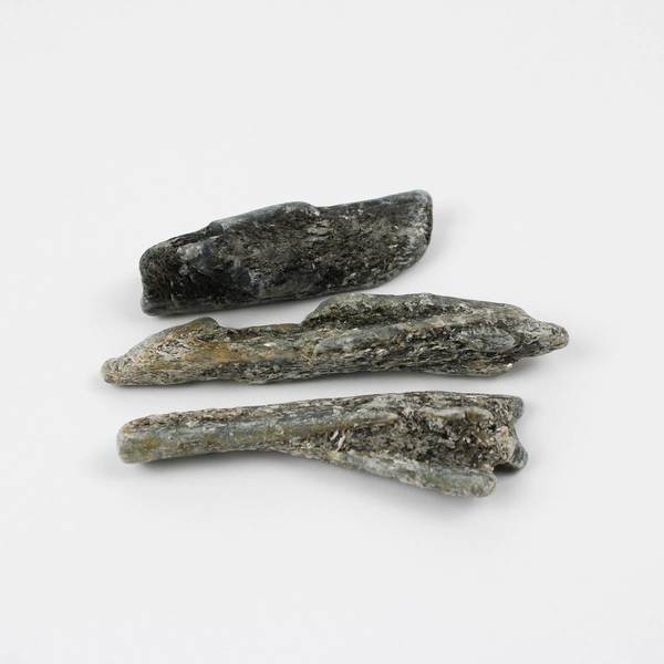 Lot of 3 Natural Raw Kyanite Crystal Specimens Healing Stones 158 Grams