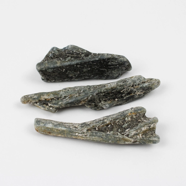 Lot of 3 Natural Raw Kyanite Crystal Specimens Healing Stones 158 Grams
