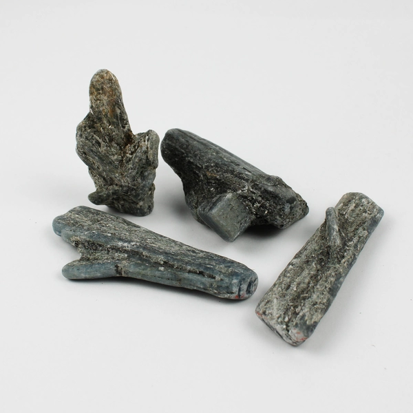 Lot of 4 Natural Raw Kyanite Crystal Specimens Healing Stones 340 Grams