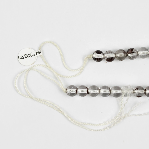 Lot of Moss Agate and Lodolite Garden Quartz Beads 5mm to 8mm DIY Crafts