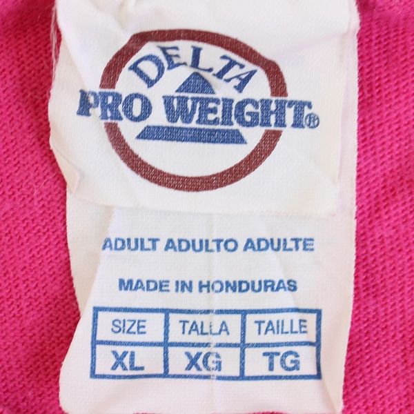 Delta Pro Weight Unisex Adult XL Pink University of Oregon Ducks T-Shirt