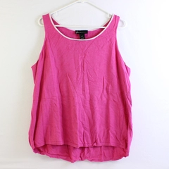 Lane Bryant Women's 22/24 Pink Wide Strap Stretch Tank Top