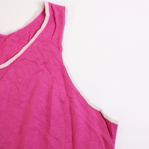 Lane Bryant Women's 22/24 Pink Wide Strap Stretch Tank Top