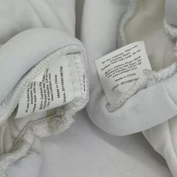 Mario Hat and Gloves Halloween Costume Pieces