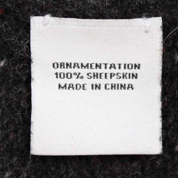 Autumn Cashmere Women's S 100% Cashmere Black Fringe Cardigan