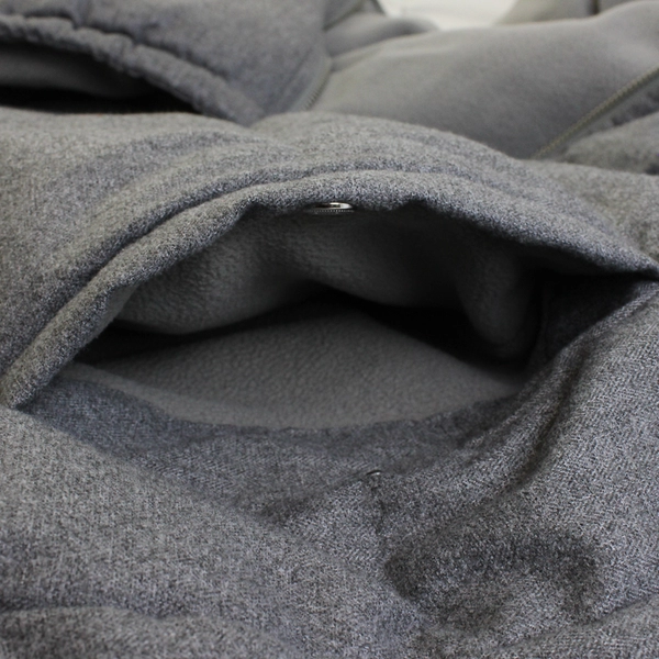 Old Navy Women's XL Heather Gray Quilted Puffer Vest with Pockets