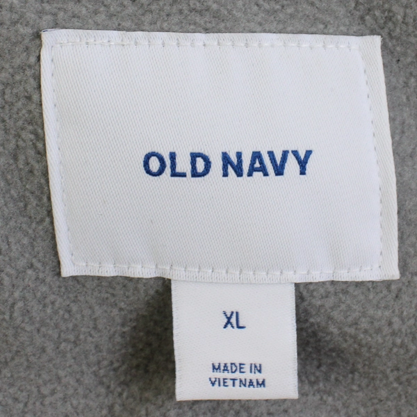 Old Navy Women's XL Heather Gray Quilted Puffer Vest with Pockets