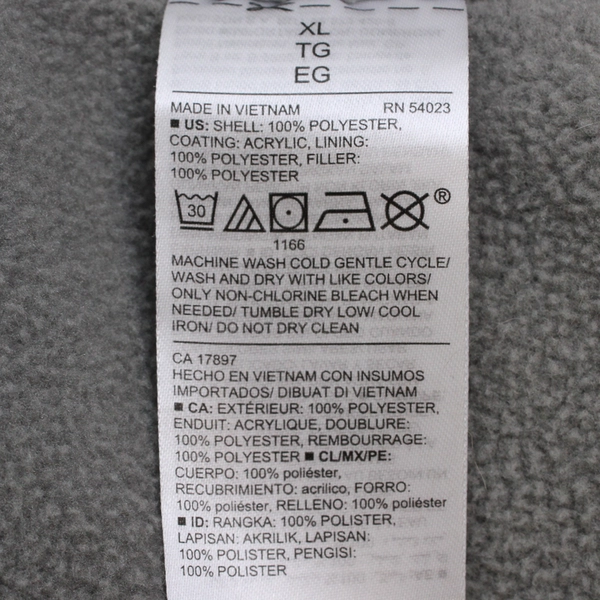 Old Navy Women's XL Heather Gray Quilted Puffer Vest with Pockets