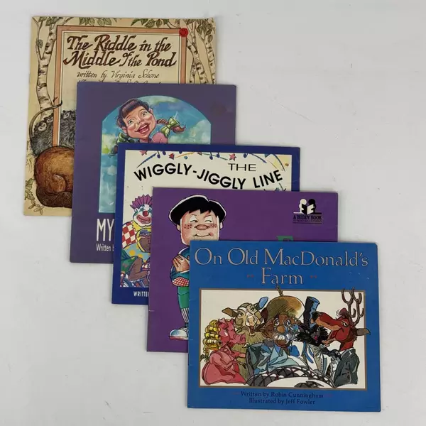 Lot of 5 Contemporary Children's Books for Beginner/Intermediate Readers