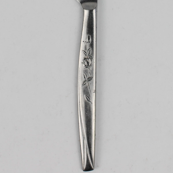 Vintage Noritake Flatware Rosalie Pattern Stainless Dinner Knife 8.25 Inches