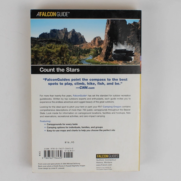 Camping Oregon by Rhonda & George Ostertag 2nd Edition 2005 Paperback