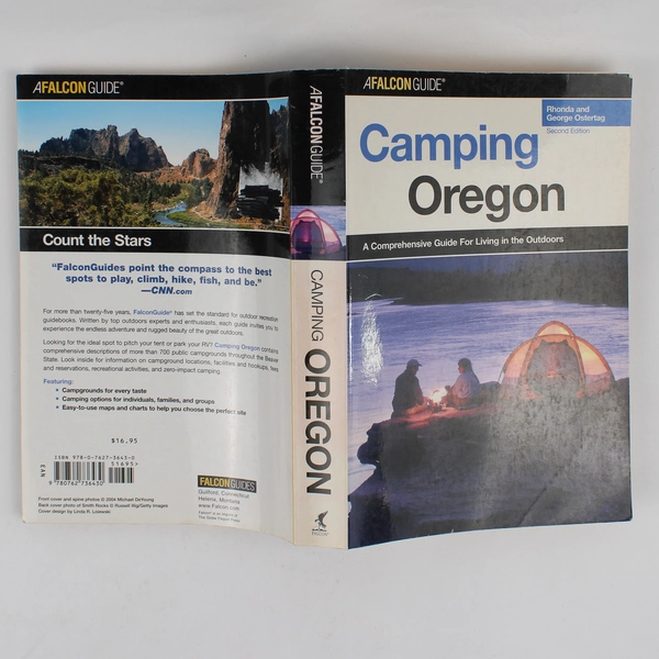 Camping Oregon by Rhonda & George Ostertag 2nd Edition 2005 Paperback