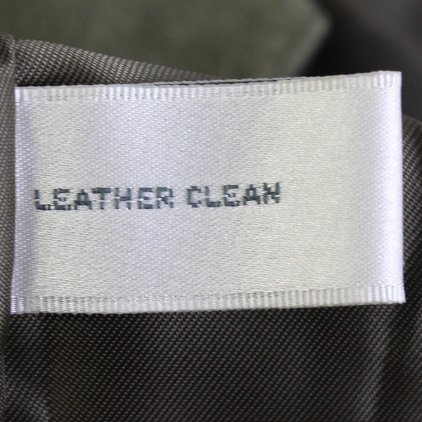 John Ashford Sport Men's 100% Leather Suede Front Olive Green & Brown Size XL