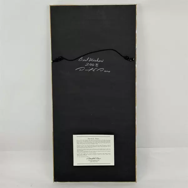 Framed And Matted 4 Piece Disneyland Watercolor Print Set Signed By David Doss