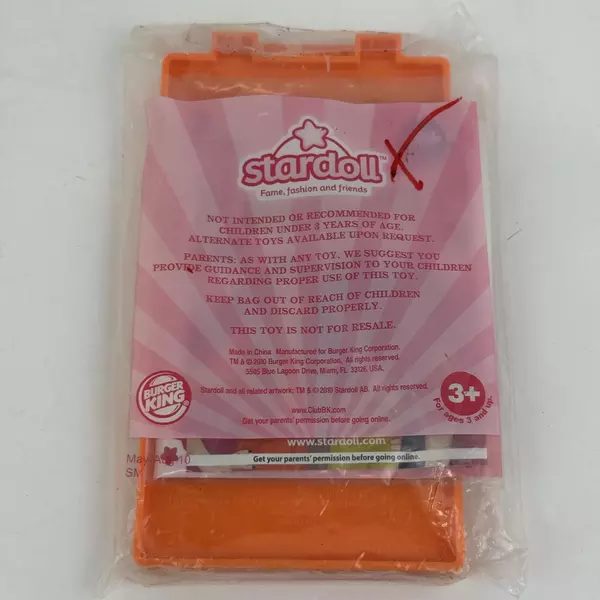 2010 Burger King Stardoll Fame, Fashion and Friends Doll Figure Sealed
