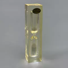 MCM Vintage Lucite Hourglass / Egg Timer Encased Retro