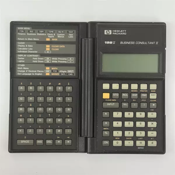 HP 19B Business Consultant Calculator No Manual Untested