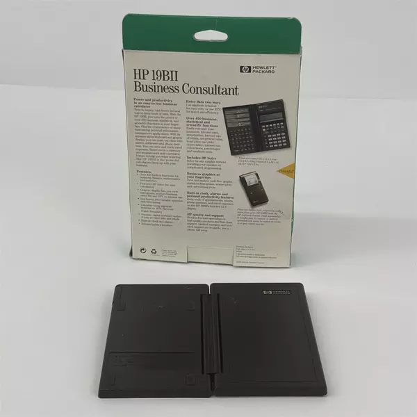 HP 19B Business Consultant Calculator No Manual Untested