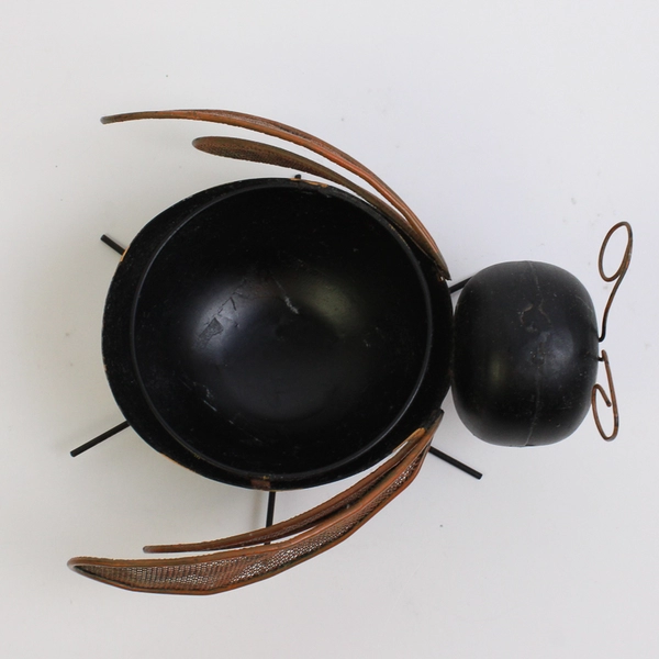 Unbranded Decorative Metal Bee Candle/Trinket Holder 3.5" Long