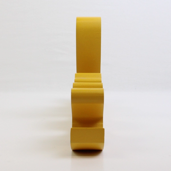 At Work Workspace Solutions "Relax" Yellow Sign Wood 6.5" x 14" Free Standing