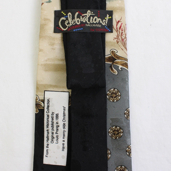 Celebrations Hallmark Historical Collection Men's Christmas Necktie 57"