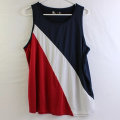 Xersion Women's XXL Red, White, and Blue Workout Tank Top