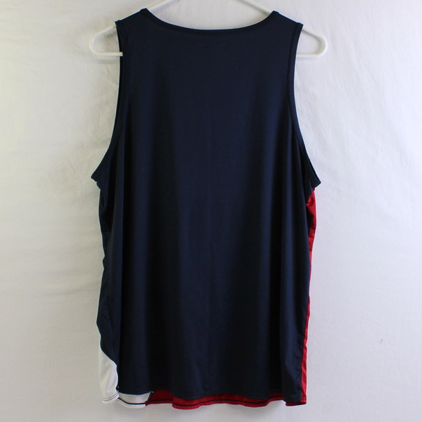 Xersion Women's XXL Red, White, and Blue Workout Tank Top