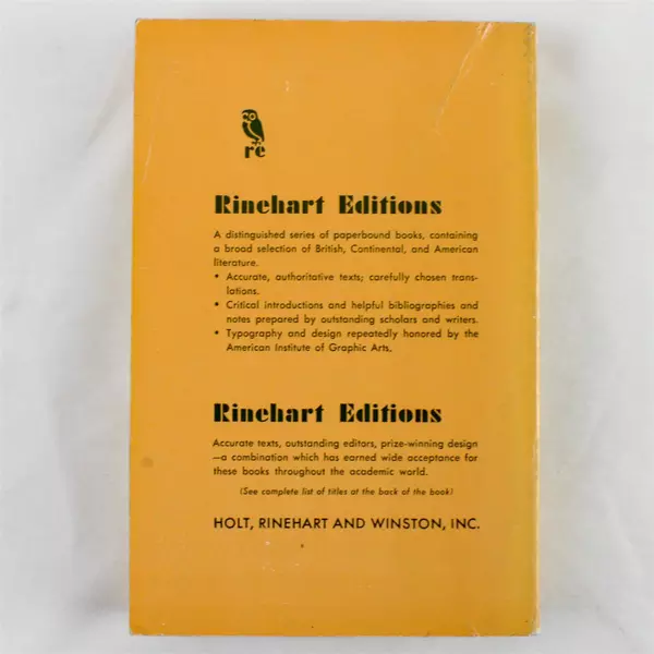 Colonial American Writing by Roy Pearce 7th Printing 1963 Paperback 