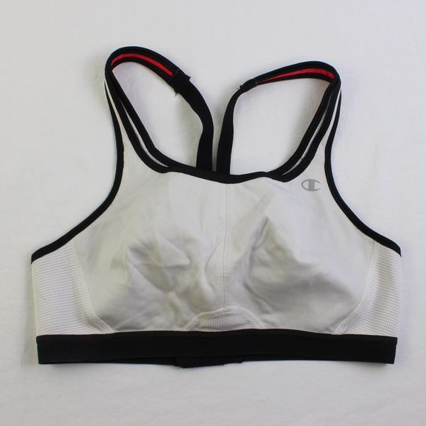 Champion Max Support Racerback Sports Bra 36C Adjustable Closure FLAWED