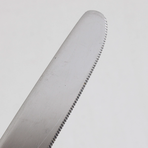 Set of 6 Retroneu Vintage Solid Dinner Knives Stainless Whitewater Pattern 9.25"