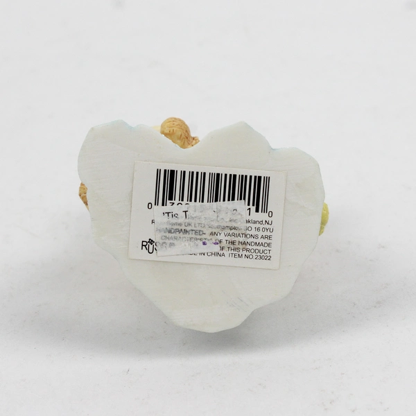 Russ Berrie and Co. "Frost Smitten" Snowman and Snowgirl Ice Skating Ornament