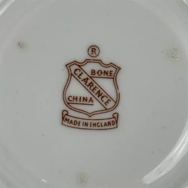 Clarence Bone China Alaska Souvenir Plate Eskimo Fishing 5.5 Inch