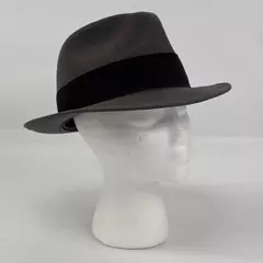 Stetson Men's Frederick Wool Fedora Hat Cariboul Gray Size 7 1/2