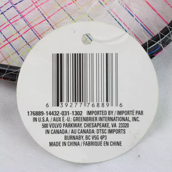 Greenbrier Badminton Set with 2 Rackets and 1 Birdie Outdoor Game Kit