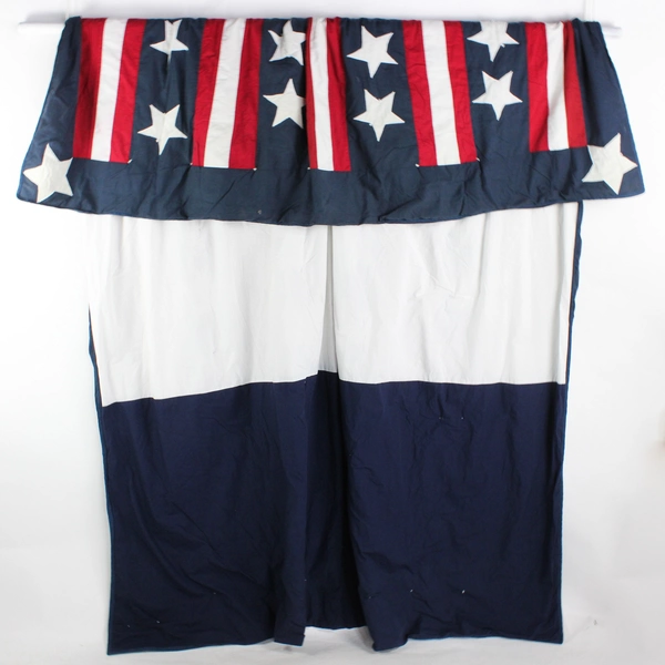 Unbranded Red/White/Blue American Flag Queen Size Quilt Blanket