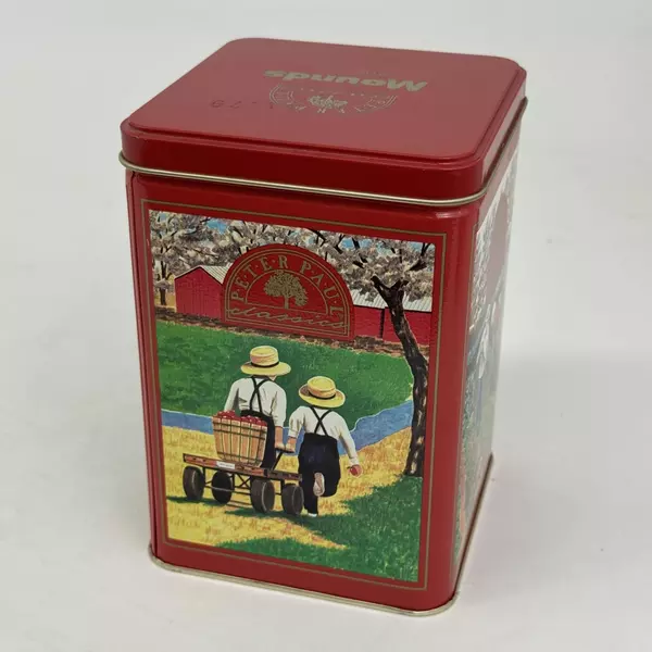 1990 Hershey Chocolate Mounds Peter Paul Classics 12 Ounce Tin