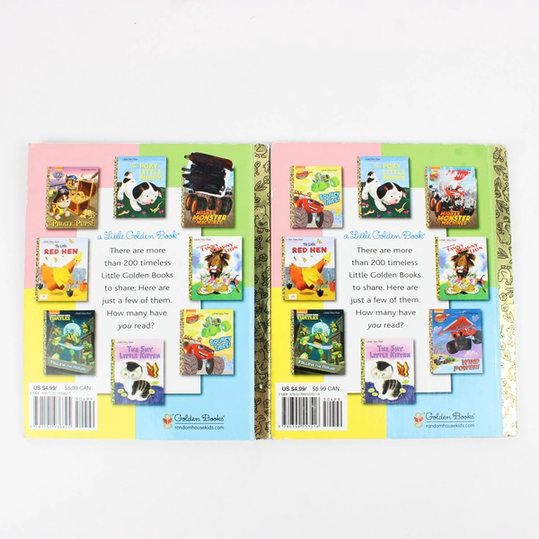 Lot of 2 Blaze & Monster Mach Board Books Nickelodeon Little Golden Books 2016 