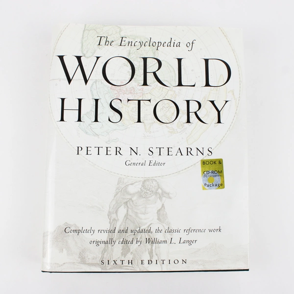 The Encyclopedia of World History 6th Edition 2001 HC DJ Includes CD-Rom Sealed