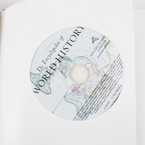 The Encyclopedia of World History 6th Edition 2001 HC DJ Includes CD-Rom Sealed