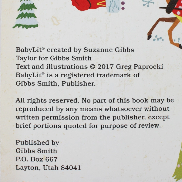 S Is for Santa A Christmas Alphabet by Greg Paprocki 2017 Board Book