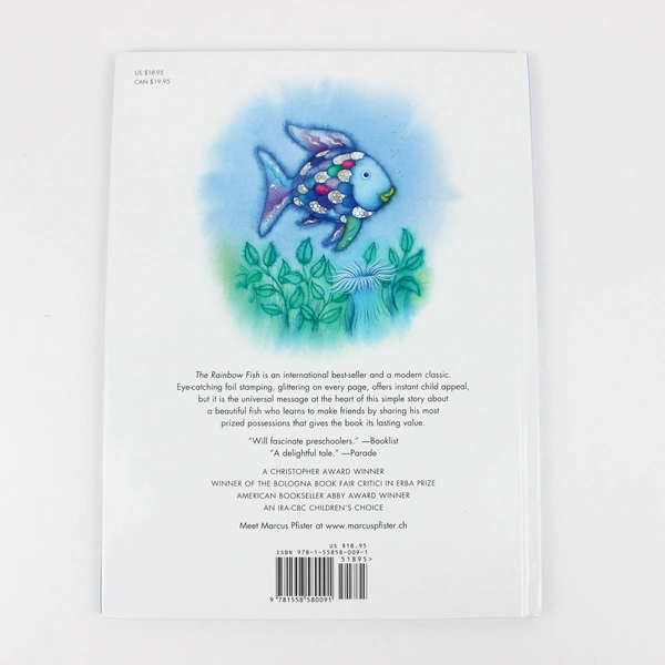 The Rainbow Fish by Marcus Pfister 1992 Hardcover North South Publishing