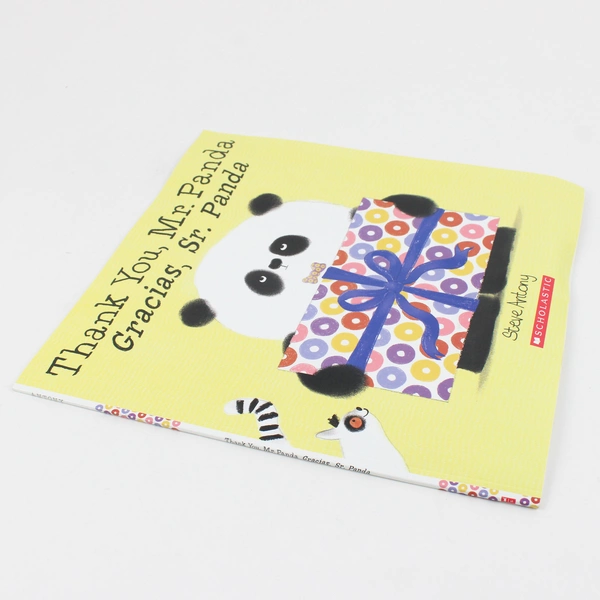 Scholastic Book Thank You, Mr. Panda by Steve Antony 2018 PB English & Spanish