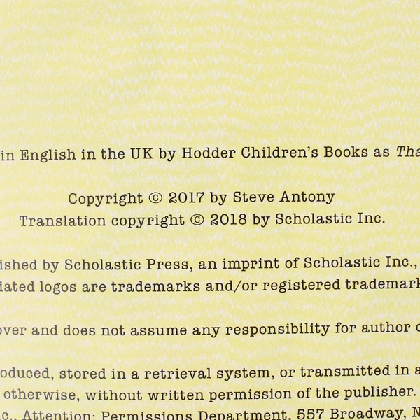 Scholastic Book Thank You, Mr. Panda by Steve Antony 2018 PB English & Spanish