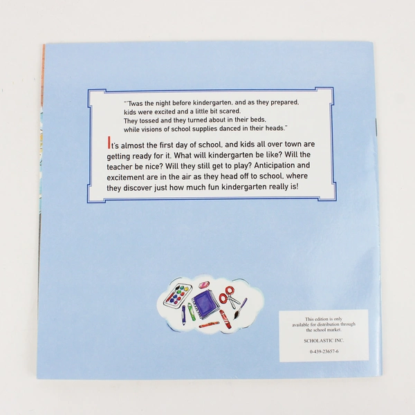 The Night Before Kindergarten by Natasha Wing Scholastic Paperback Book 2002 