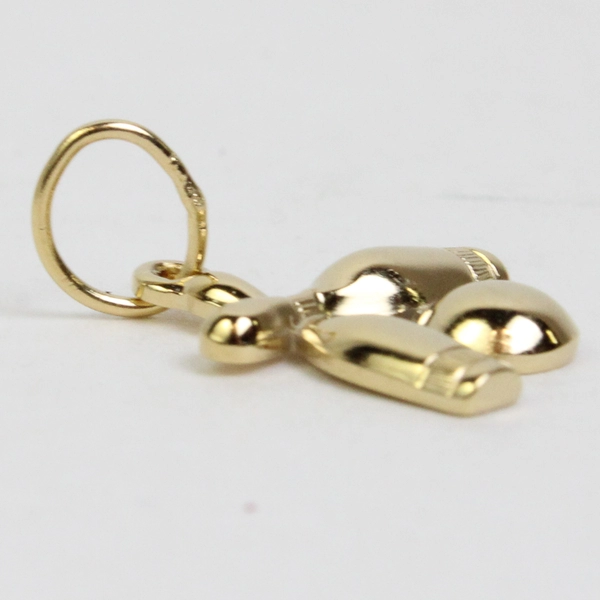 Avon Gold Tone 1982 Bowling Pins Miniature Charm With Box