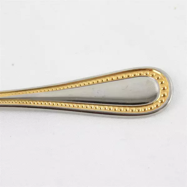  Lot of 4 Towle Individual Salad Fork Gold Manchester 6.5"