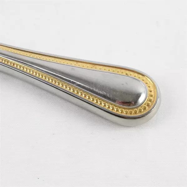 Lot of 4 Towle Gold Manchester Modern Hollow Handle Knives 9" Flatware