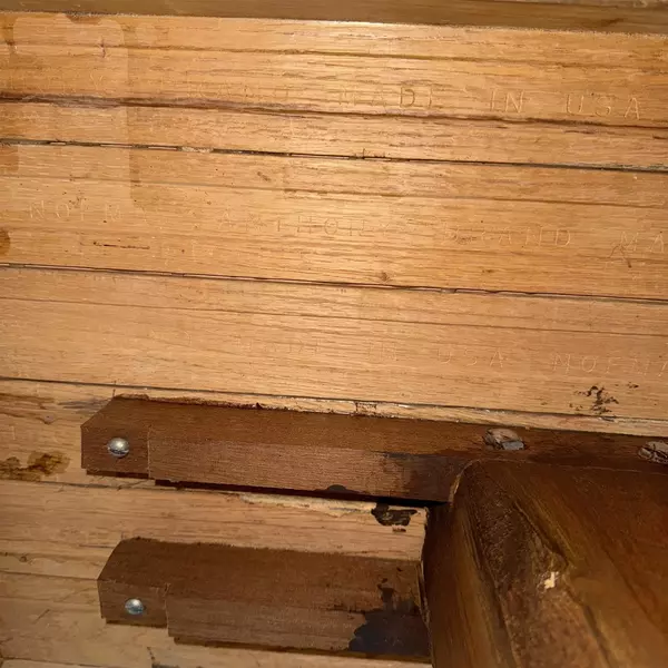 Wooden Stump Oak Side Table 28"