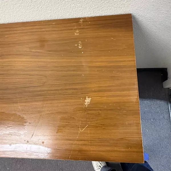 Wooden Mid Century Modern Dresser and Shoe Rack