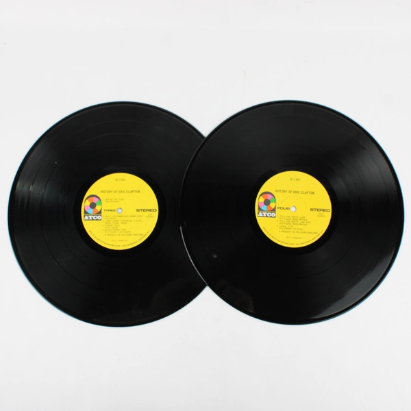 History Of Eric Clapton Double Vinyl LP, SD-2-803, 1972